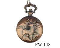 PW-148CO Deer with Mountains - Copper